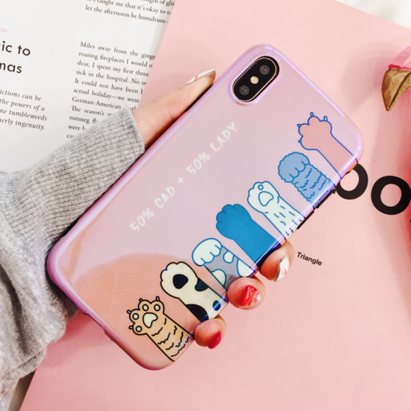 Accessories - 🔥LAST ONE Glossy Cat Claws Full cover iPhone case